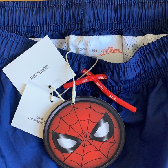 Zara Marvel Spider-Man Swim Shorts - Picture 2 of 5